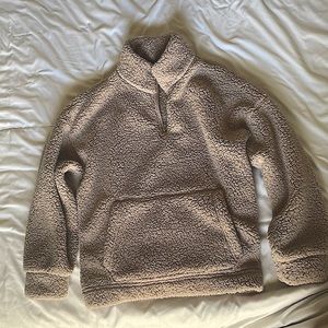 SUPER FUZZY AMERICAN EAGLE JACKET